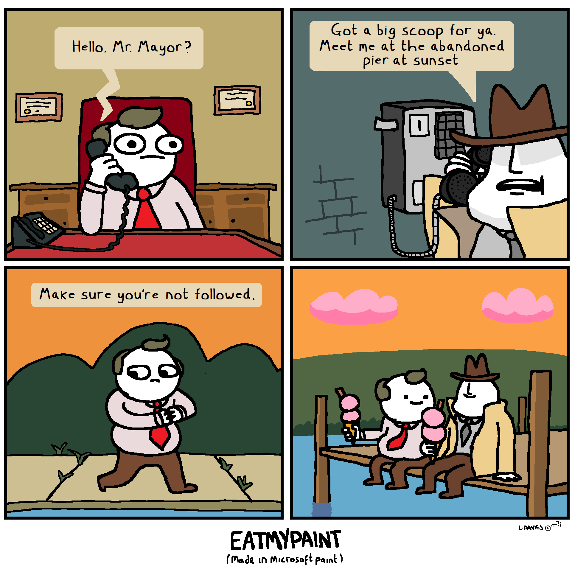 Sometimes it's nice to not ruin a character's life in the last panel :)