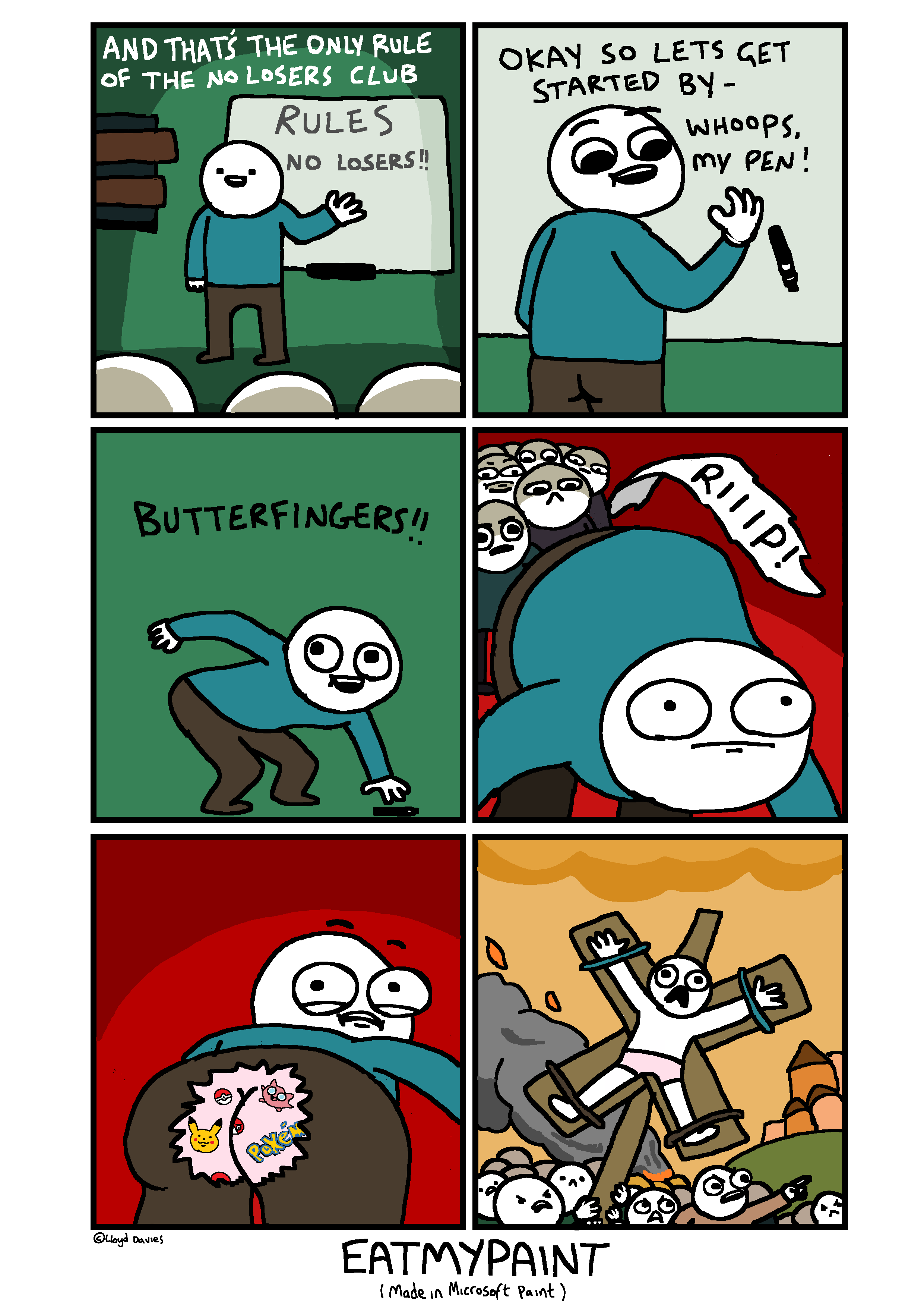 God help anyone who gets caught reading these comics