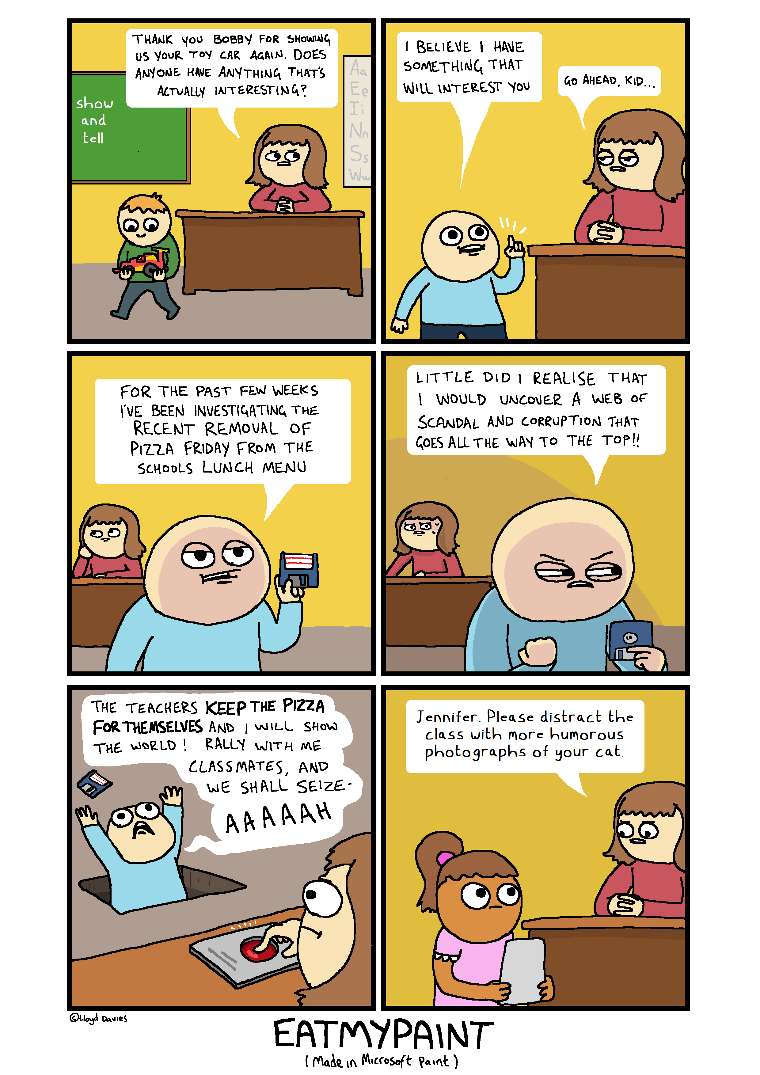 This might come up at the next Parent-Teacher Evening...