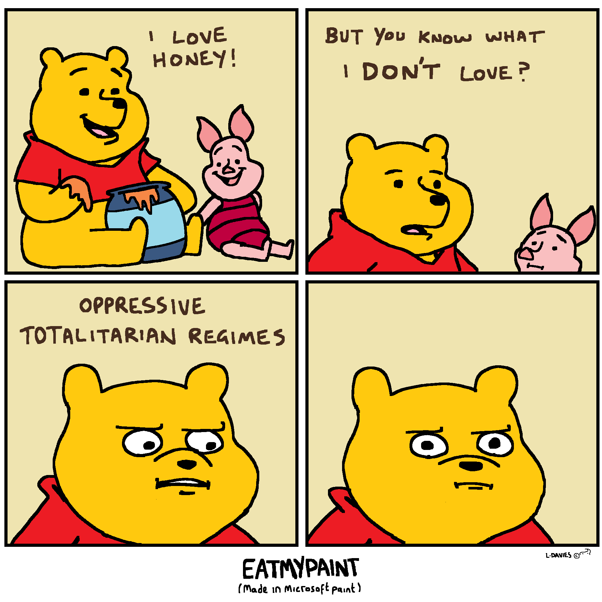 This Honey would go great with some free speech