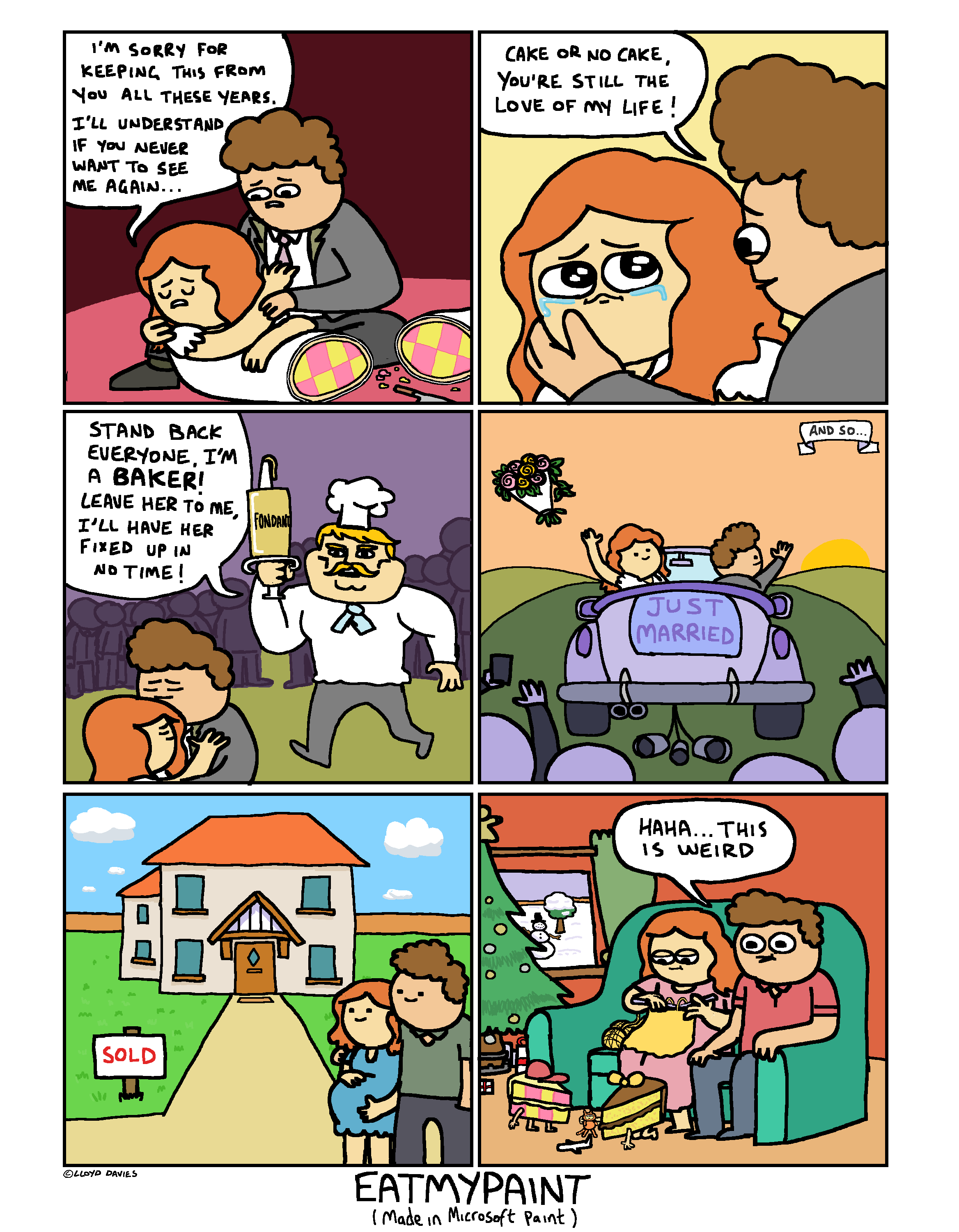Patricia from Patreon said "And since the kids are half human I imagine their insides would be organs instead of cake" and I tell ya I've never been so close to deleting an entire comic.