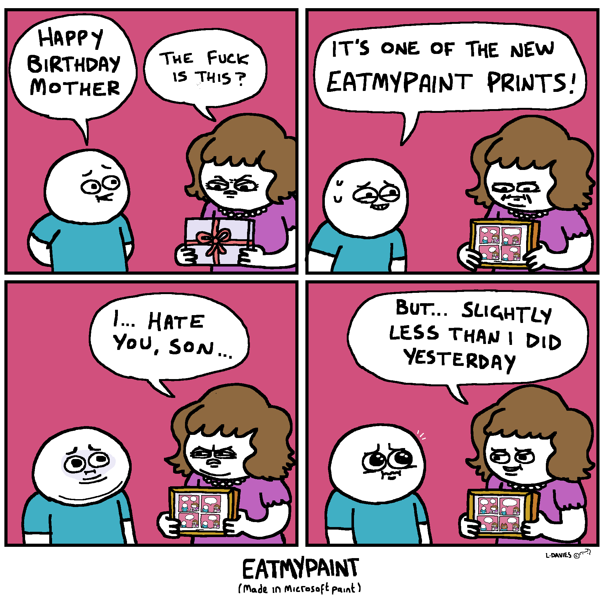 Momma knows a good webcomic when she sees one.