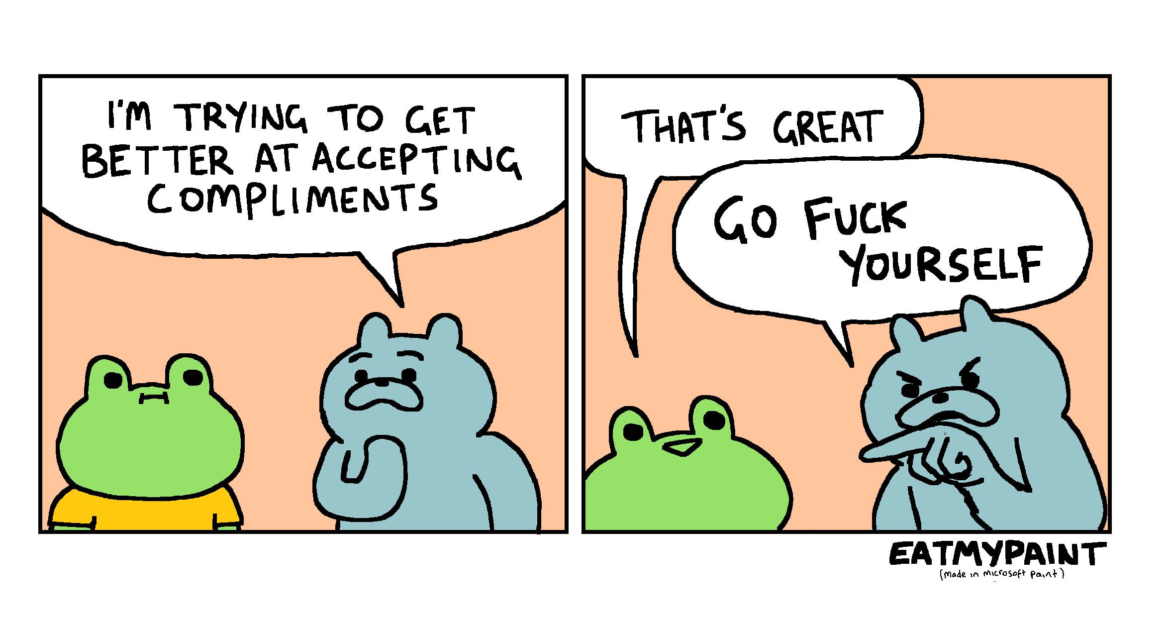 Frog was asking for that one in all fairness